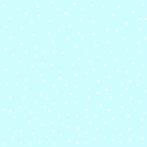 Patrón Navidad Nieve Blanca Sobre Fondo Azul Claro Tamplate Para — Archivo Imágenes Vectoriales