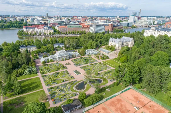 The University of Helsinki Botanical Garden is an institution subordinate to the Finnish Museum of Natural History of the University of Helsinki, which maintains a collection of live plants