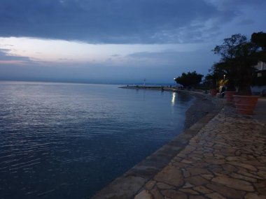 Adriatic coast in Izola Slovenia