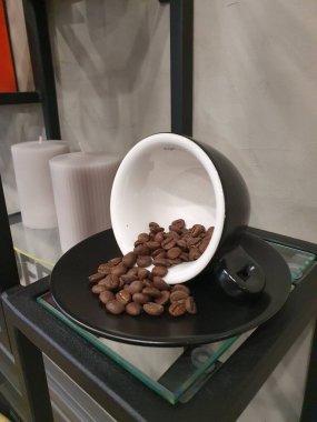 Interior in cafe Lavanda in Omsk Russia