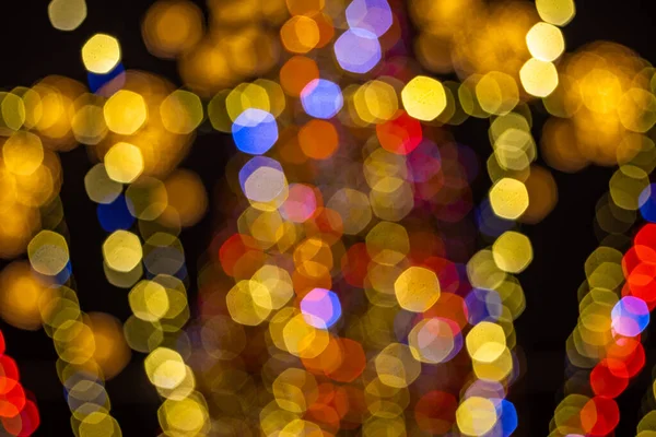 Abstract Circular Bokeh Christmas Background High Quality Photo — стоковое фото