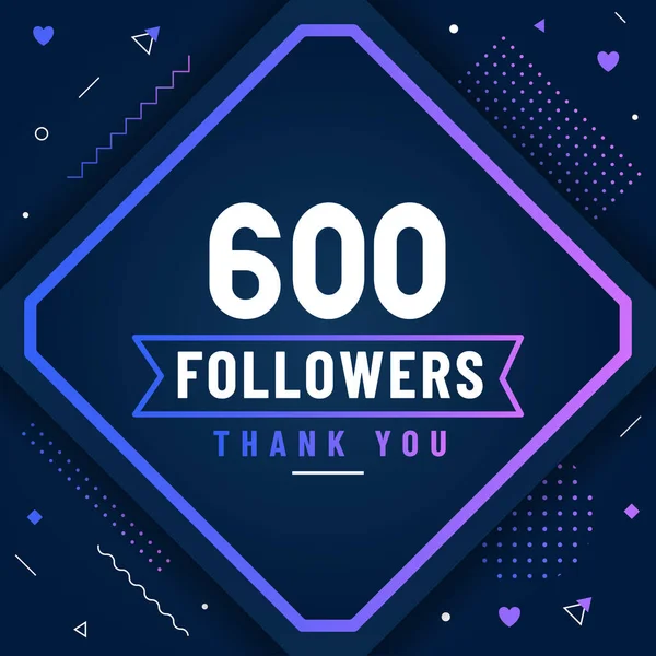 600 takipçi modern renkli tasarımı kutluyor..
