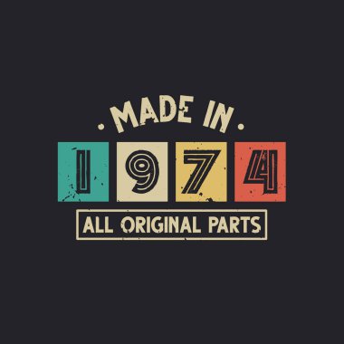 1974 'te Yapılan Tüm Özgün Parçalar