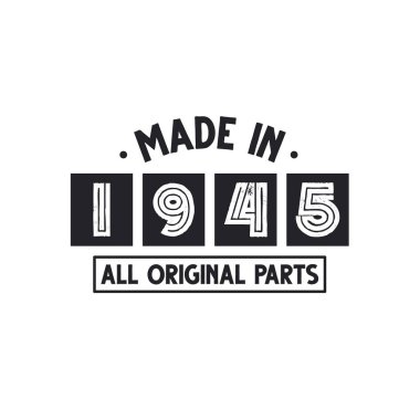 1945 doğumgünü kutlaması, 1945 yapımı.