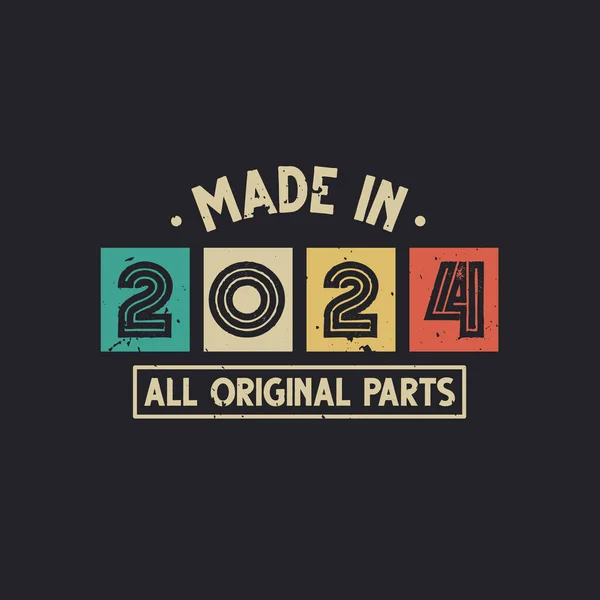 Birthday 2024 Vector Art Stock Images Depositphotos