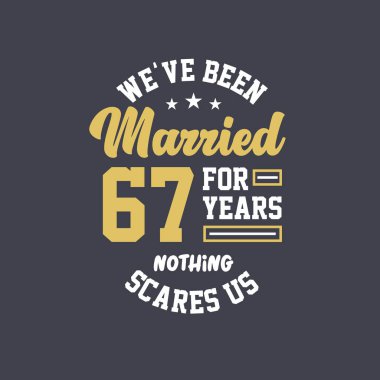 67 yıldır evliyiz, hiçbir şey bizi korkutamaz. 67. yıldönümü kutlaması