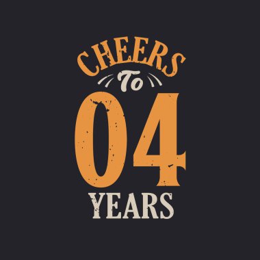 4. yaş günü kutlamasının şerefine.