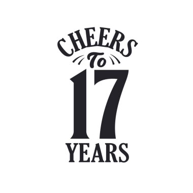 17 yıllık klasik doğum günü kutlaması, 17 yılın şerefine.