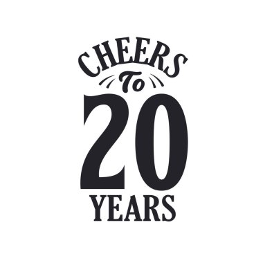 20 yıllık klasik doğum günü kutlaması, 20 yılın şerefine.