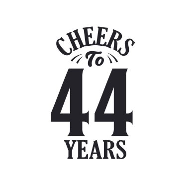 44 yıllık klasik doğum günü kutlaması, 44 yılın şerefine.