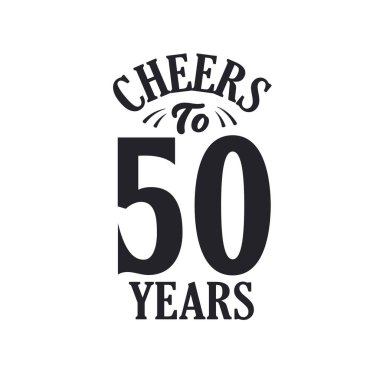 50 yıllık klasik doğum günü kutlaması, 50 yılın şerefine.