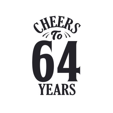 64 yıllık klasik doğum günü kutlaması, 64 yılın şerefine.