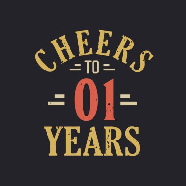 1. Doğum günü sözü. 1 yılın şerefine.