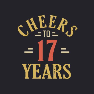 17. Doğum günü alıntısı. 17 yılın şerefine.