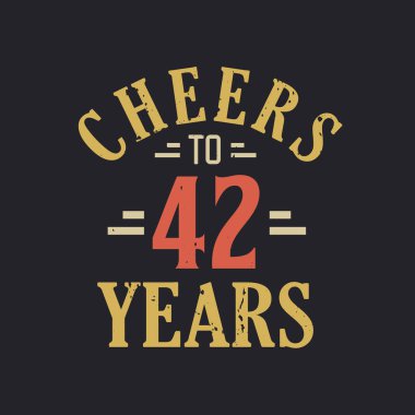 42. yaş günü sözü. 42 yılın şerefine.