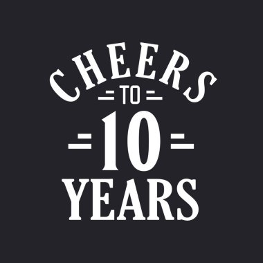 10. yaş günü kutlaması, 10 yılın şerefine.