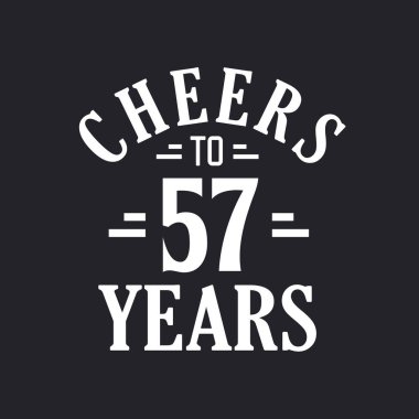 57 'nci yaş günü kutlaması, 57' nci yıla.