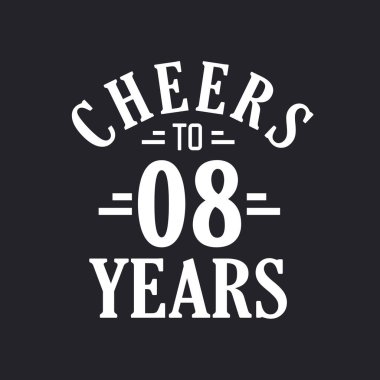 8. yaş günü kutlaması, 8 yılın şerefine.