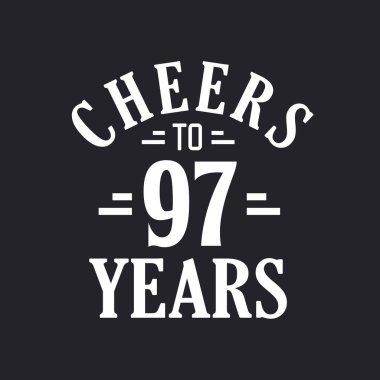 97 'nci yaş günü kutlaması 97' nci yıla.