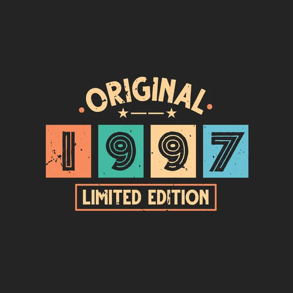 Orijinal 1997 Limited Edition. 1997 Vintage Retro Doğum günü