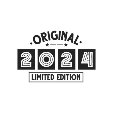 Doğum tarihi: 2024 Vintage Retro Birthday, Orijinal: 2024 Limited Edition
