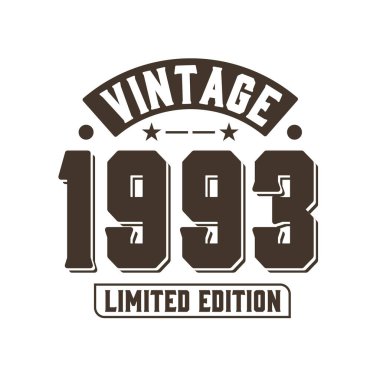 1993 Vintage Retro Birthday, 1993 Vintage Limited Edition