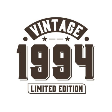 1994 doğumlu Vintage Retro Birthday, Vintage 1994 Limited Edition