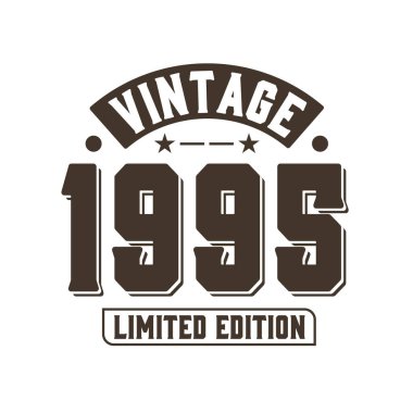 1995 Vintage Retro Birthday doğumgünü, 1995 Vintage Limited Edition
