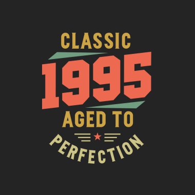 Klasik 1995 Efsaneleri. 1995 Vintage Retro Doğum günü