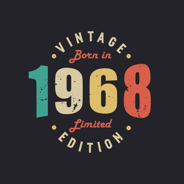 Jahrgang 1968 Limited Edition — Stockvektor