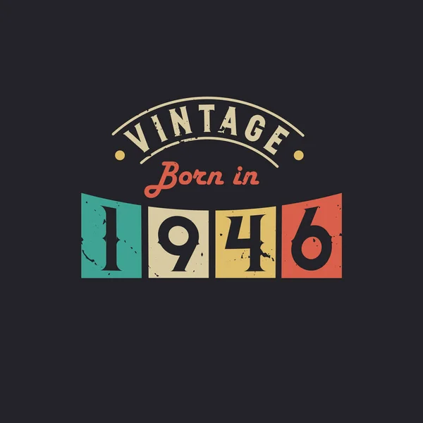 Vintage Nascido 1901 1901 Aniversário Retro Vintage —  Vetores de Stock