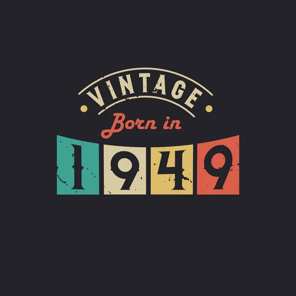 Vintage Nascido 1936 1936 Aniversário Retro Vintage —  Vetores de Stock