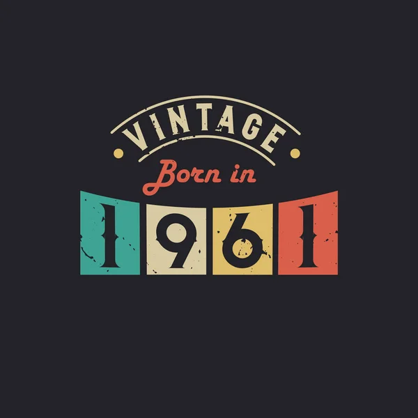 Jahrgang 1926 1926 Vintage Retro Geburtstag — Stockvektor