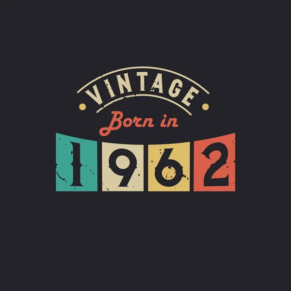 Jahrgang 1940 1940 Vintage Retro Geburtstag — Stockvektor