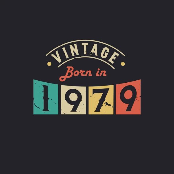 Jahrgang 1923 1923 Vintage Retro Geburtstag — Stockvektor