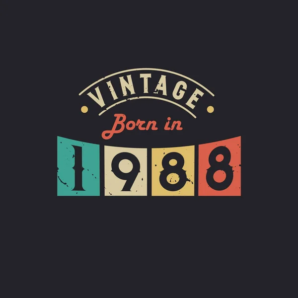 Vintage Född 1914 1914 Vintage Retro Födelsedag — Stock vektor