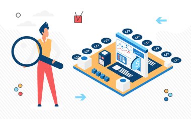 Finansal proje ve çevrimiçi pazar yatırım süreci