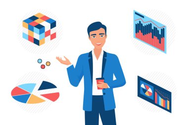 Financial market analysis, study of economic statistics, monetary indicators.