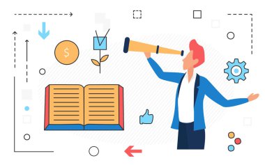 Searching and discovering clue business key points