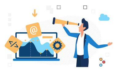 Service support concept for software, help for application users.