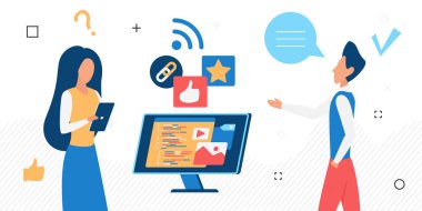 Yeni yenilikçi gelişim sosyal medya uygulamaları