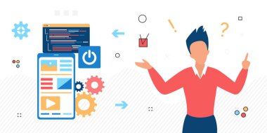 Mobil uygulama için arayüz geliştirme çalışması