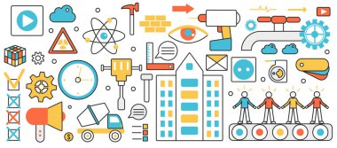 Endüstri ve inşaat teknolojisi, mühendislik, işletim onarım ekipmanları