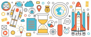 Uzay araştırma teknolojisi ve görevi, uzay keşfi, roket fırlatma ve astronot