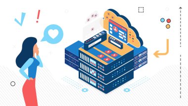 İşlemlerini ve ekipmanlarını merkezileştiren internet veri merkezi