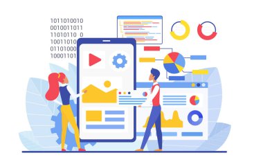 Web sitesi oluşturma ve optimizasyon süreci uygulaması