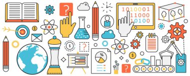 International economy, world business, abstract search of global strategy and solutions