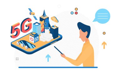 En hızlı 5g kablosuz iletişim hücresel ağı