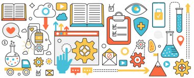 Modern bilimsel araştırma yöntemleri, soyut dijital veri analizi, model geliştirme