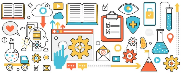 Modern bilimsel araştırma yöntemleri, soyut dijital veri analizi, model geliştirme